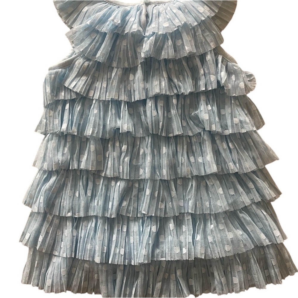 Cat & Jack baby blue ruffle dress